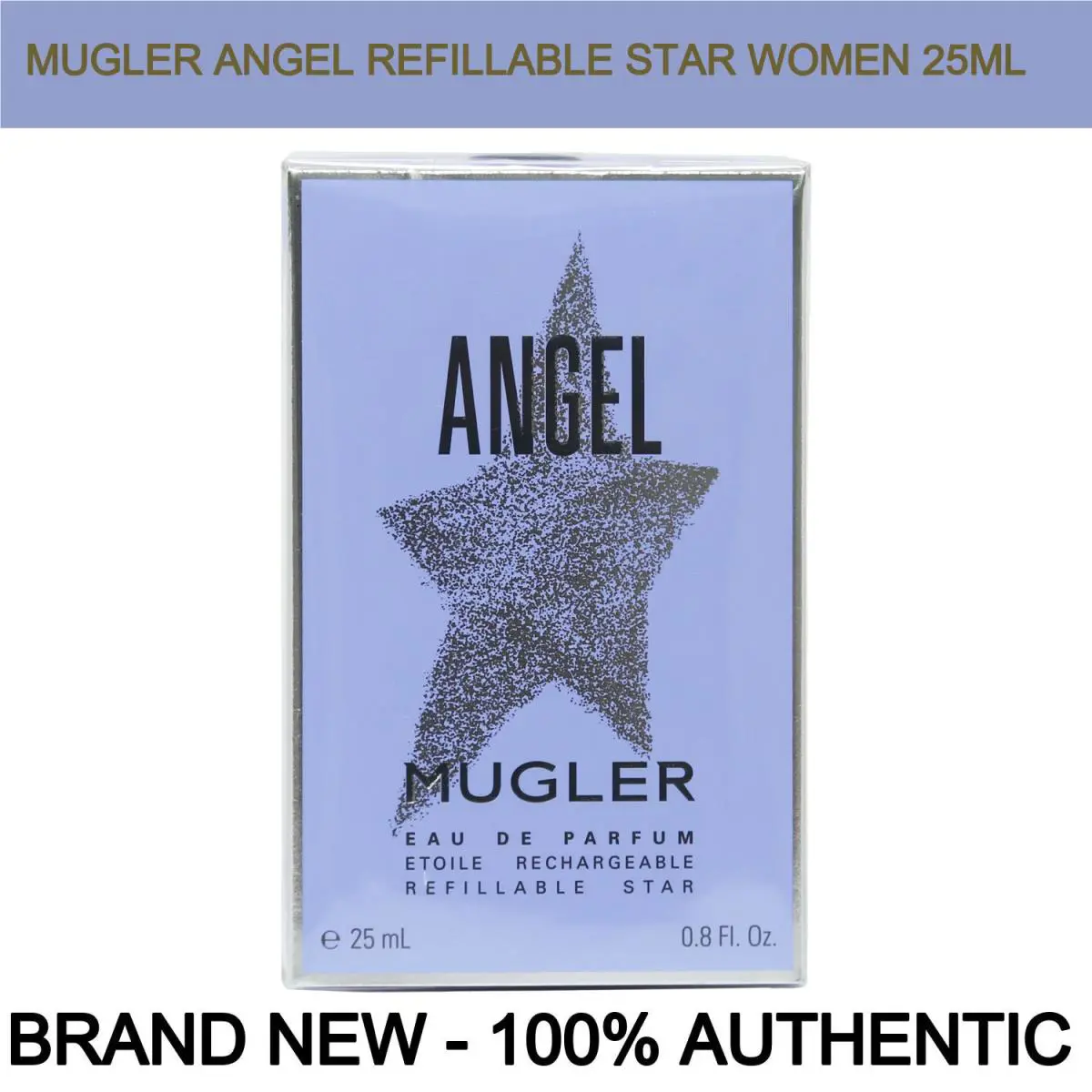 Thierry  Angel Refillable Star Eau de Parfum For Women 0.8oz Spray by Mugler