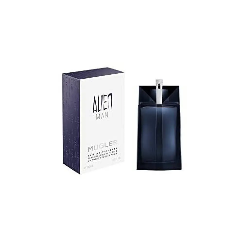 Alien Man by Thierry Mugler Eau De Toilette Refillable Spray 3.4 Oz For Men