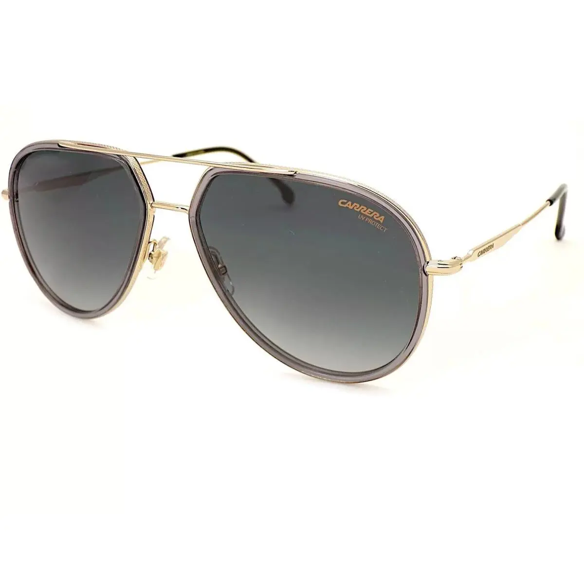 Carrera Sunglasses CA295/S KB7 Gold Black Frame W/ Grey Gradient Lens 58MM