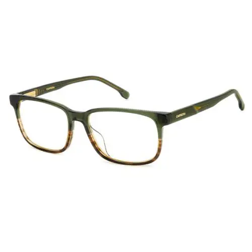 Carrera C Flex 03/G Kgw Green Havana Rectangular Men`s Eyeglasses