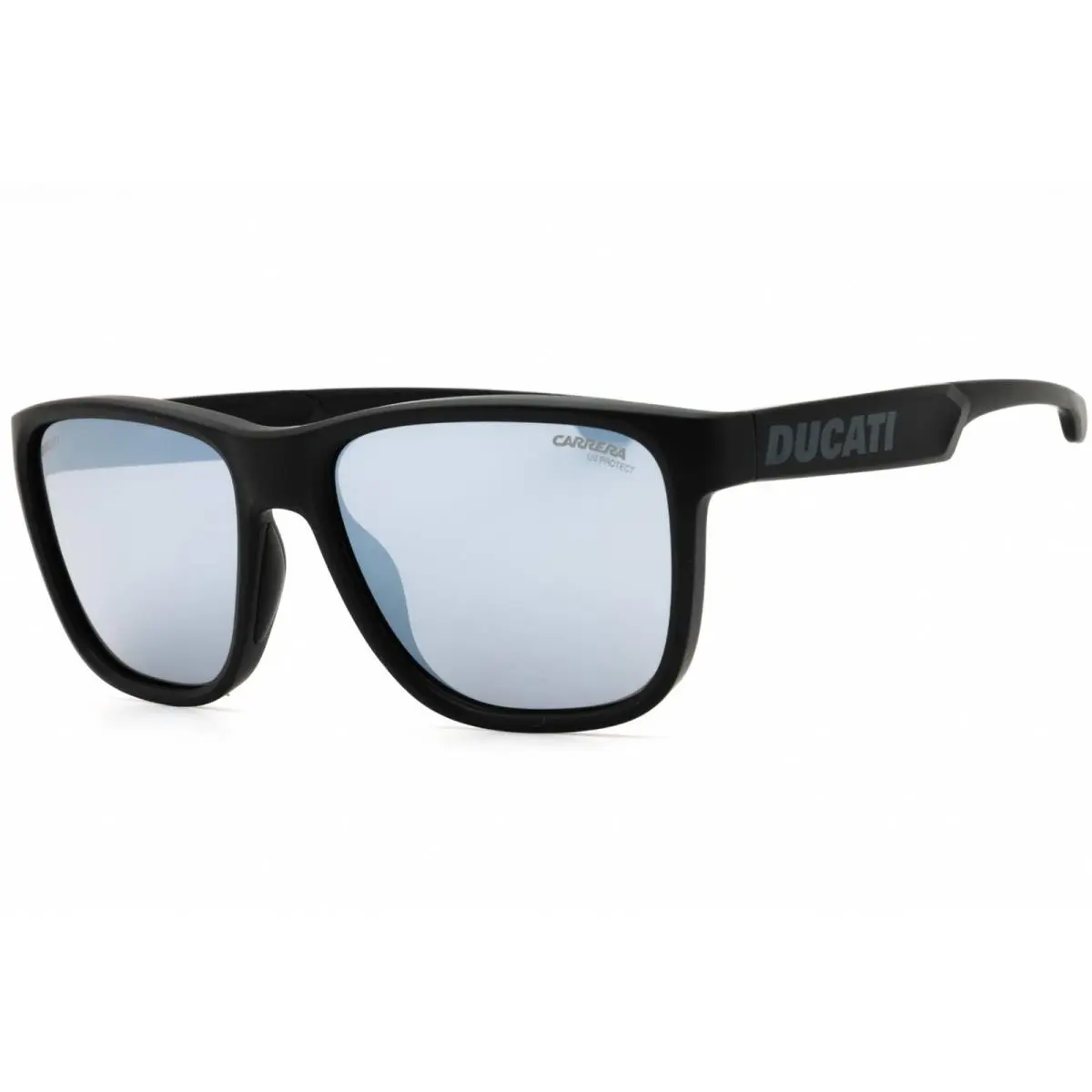 Carrera Men`s Sunglasses Black Grey Plastic Full Rim Square Carduc 003/S 008A T4