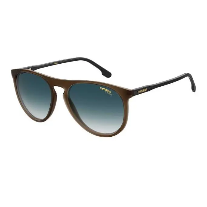Carrera CA258/S 009Q/08 Aviator Sunglasses Brown Blue Gradient