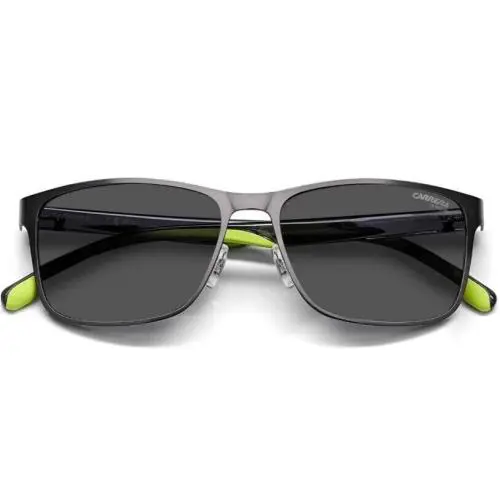 Carrera 2037T/s R80 Mt Dk Ruthenium Gray Lens St/st 55mm Unisex Sunglasses