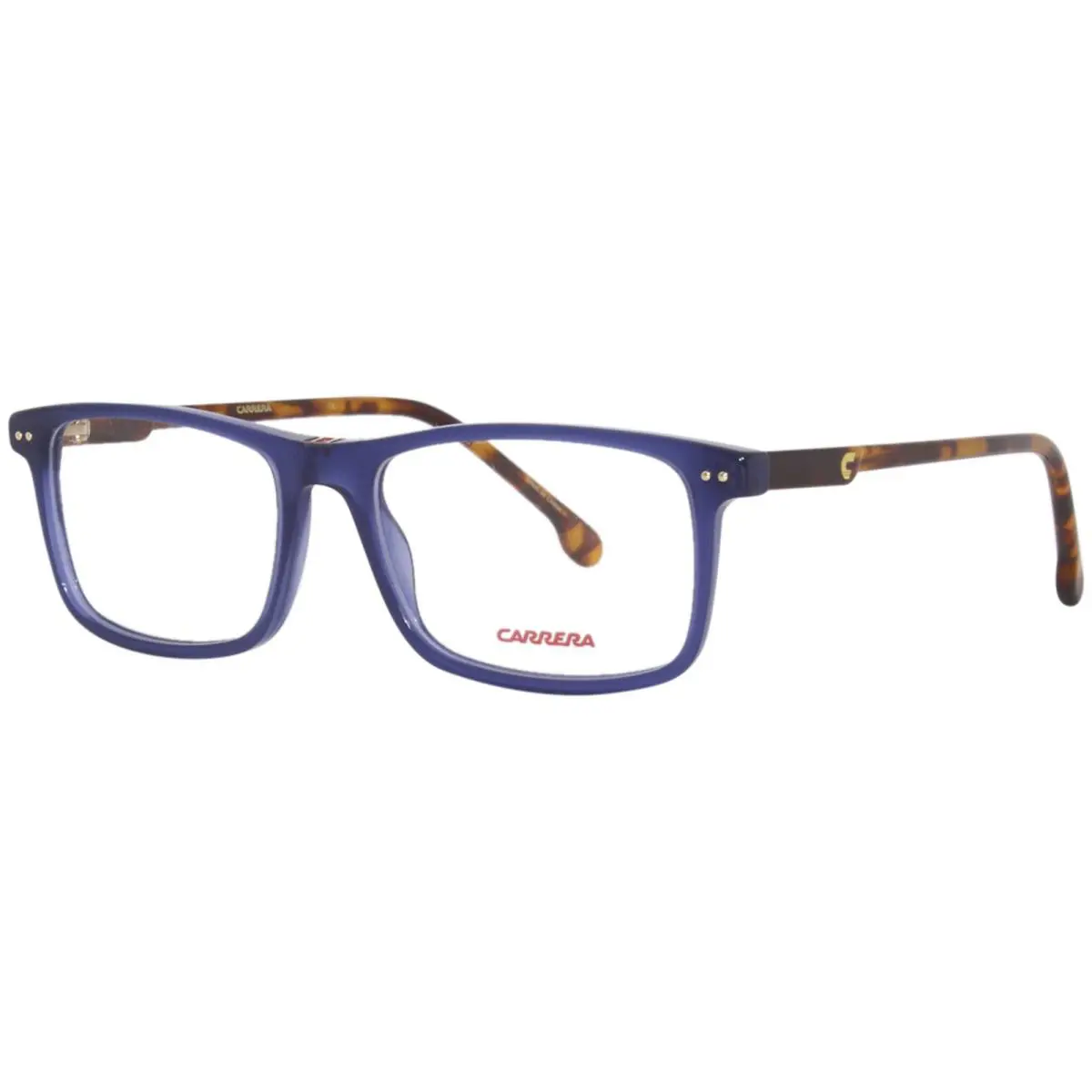 Carrera 2001T/V Pjp Eyeglasses Youth Blue Full Rim Rectangle Shape 50mm - Frame: Blue, Lens: Demo