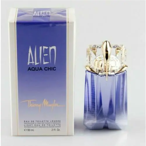 Alien Aqua Chic Thierry  2.0 oz Light Eau de Toilette Legere Women Spray by Mugler