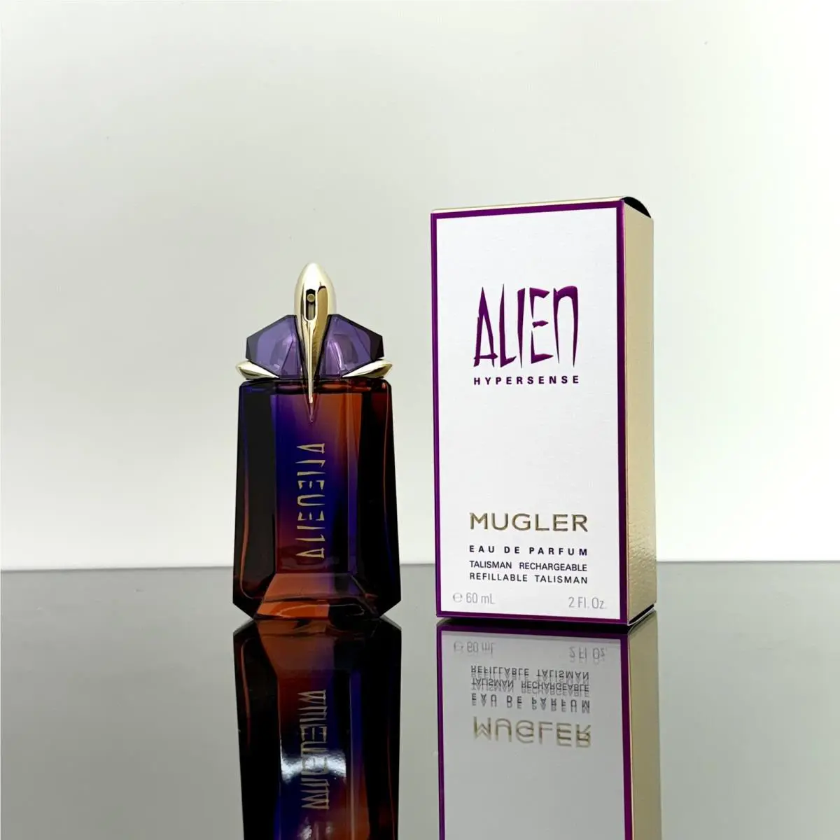 Alien Hypersense by Thierry  60ml-2oz Edp Spr Refillable New-sealed BK08 by Mugler
