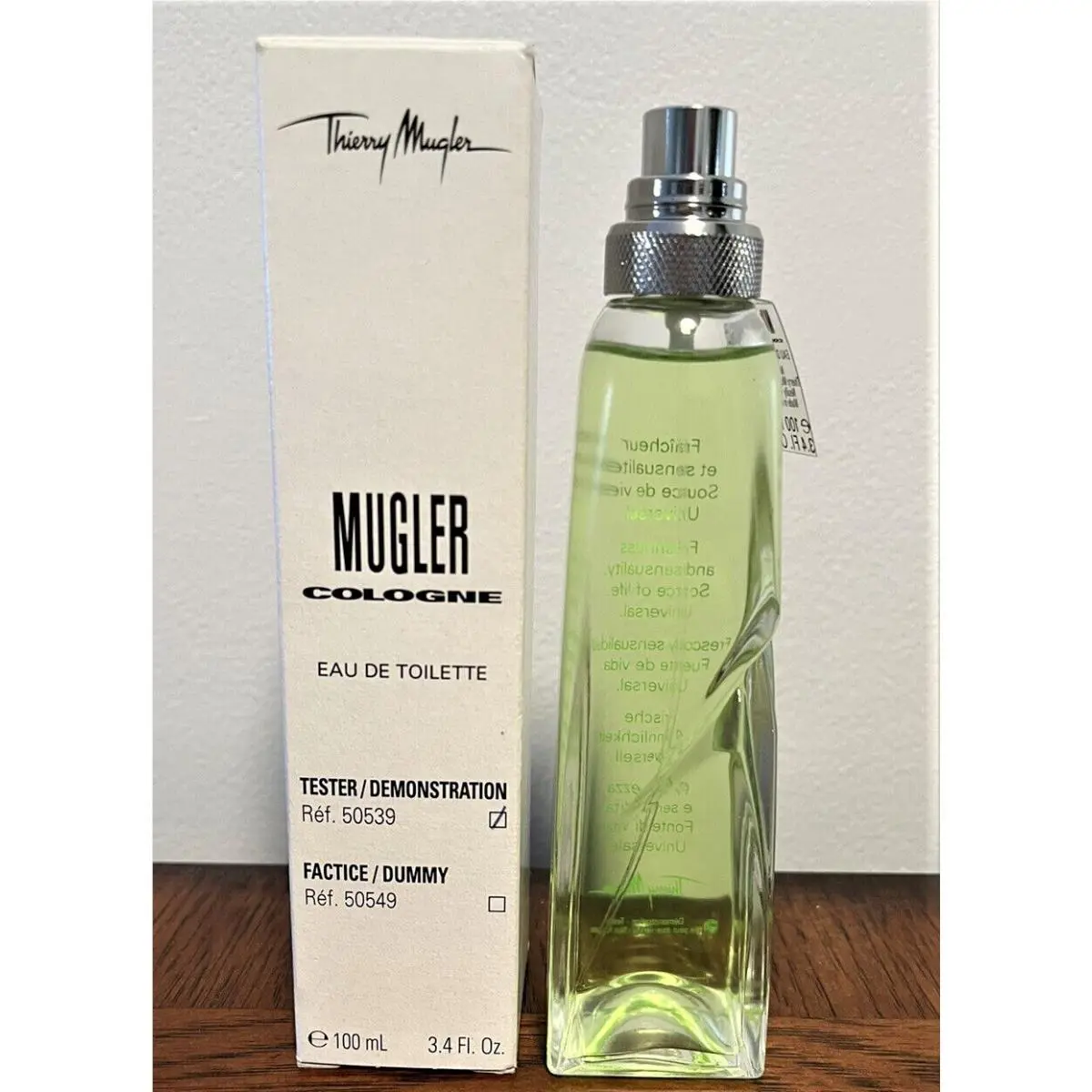 Cologne by Thierry . Eau de Toilette 3.4 oz.100ml Formula by Mugler