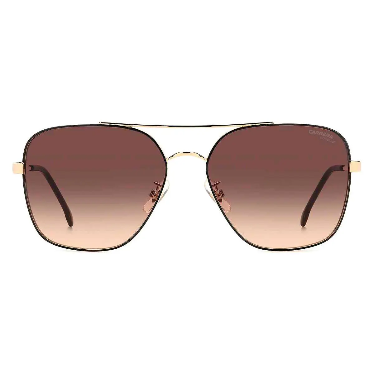 Carrera Car Sunglasses Black Gold / Brown Gradient Orange