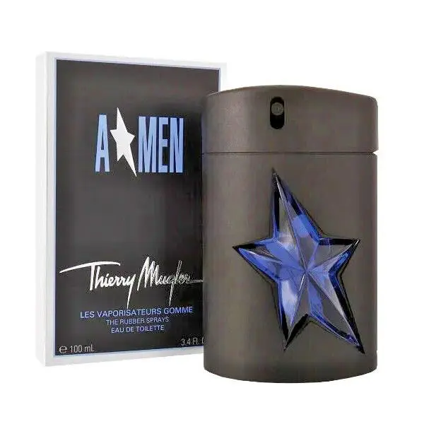 A Men   For Men 3.3 oz Eau de Toilette Refillable Rubber Spray by Mugler