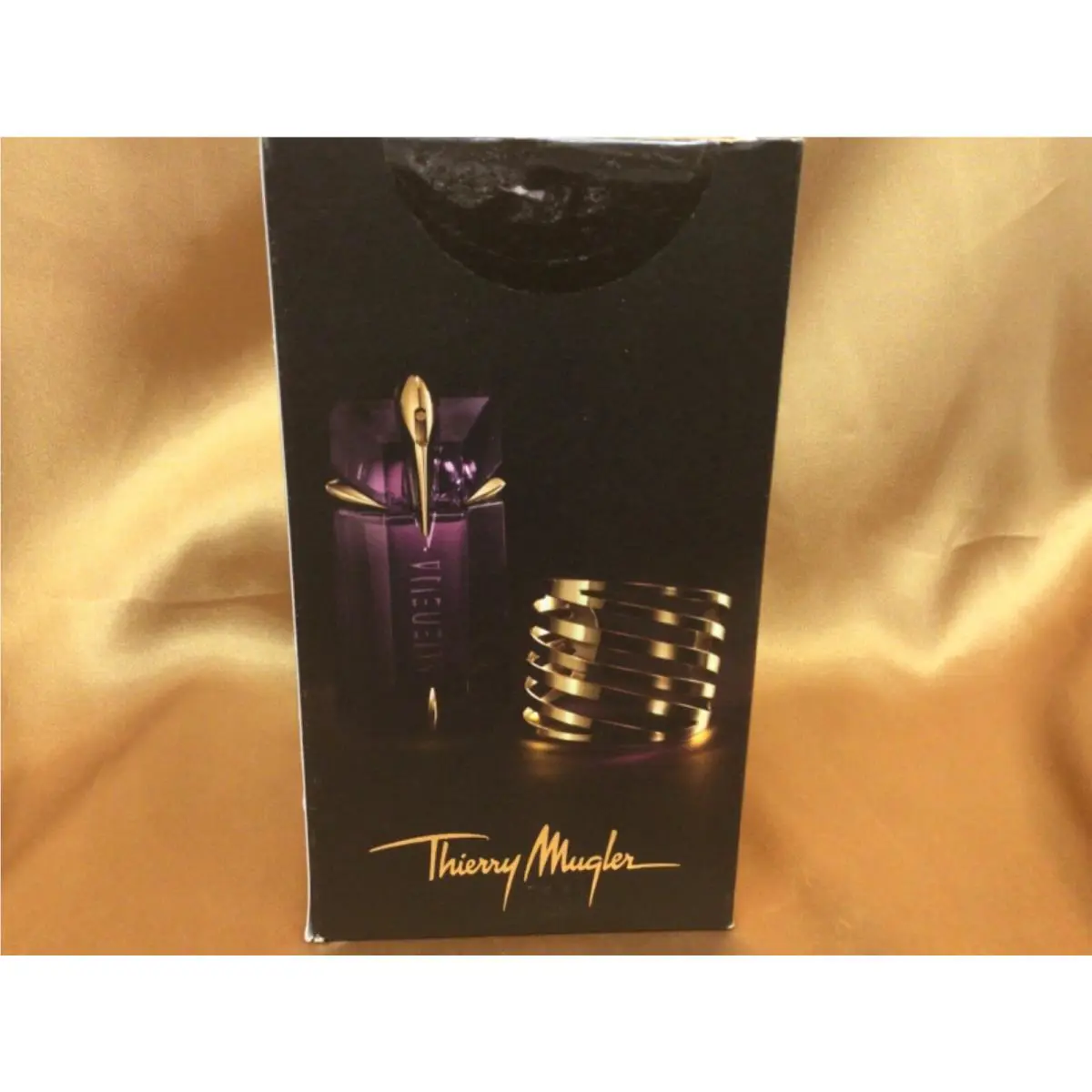 Thierry  Alien Eau de Parfum and It`s Bracelet Gold 2oz/60ml Rare by Mugler
