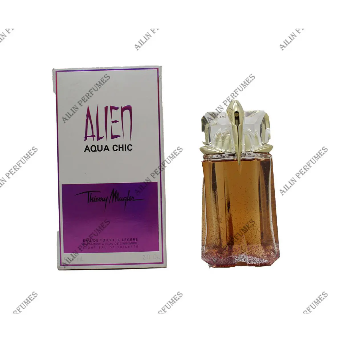 Alien Aqua Chic by Thierry  1.7 oz 50 ml Eau de Toilette Spray For Women by Mugler