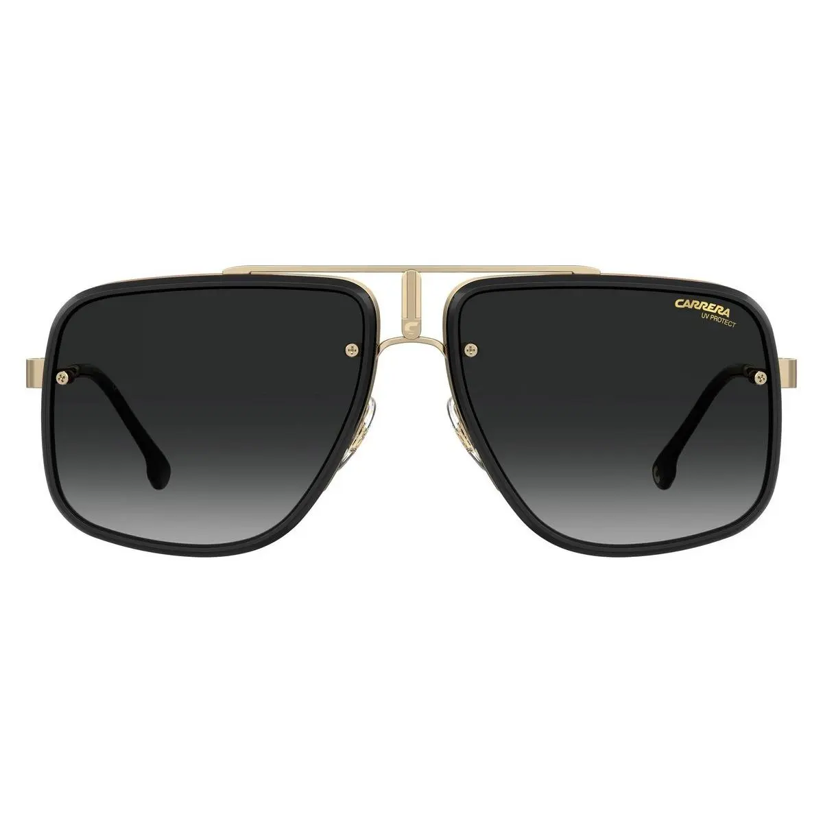 Carrera Glory Ii Sunglasses Men 0RHL Gold Black Rectangle 59