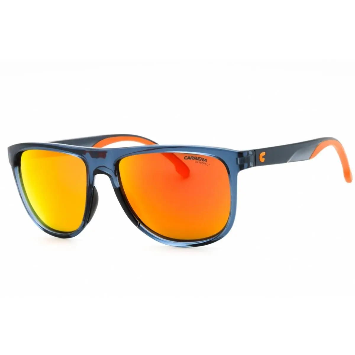 Men`s Sunglasses Blue Orange Square Plastic Frame  8059/S 0RTC UZ by Carrera