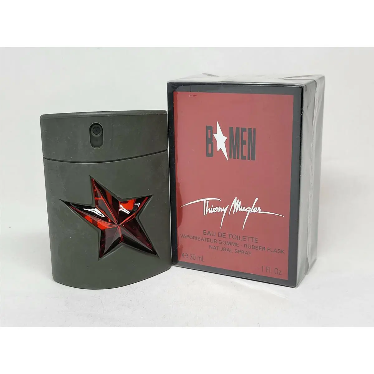 B Men by Thierry  1.0 oz 30ml Eau De Toilette Spray For Men Rare by Mugler