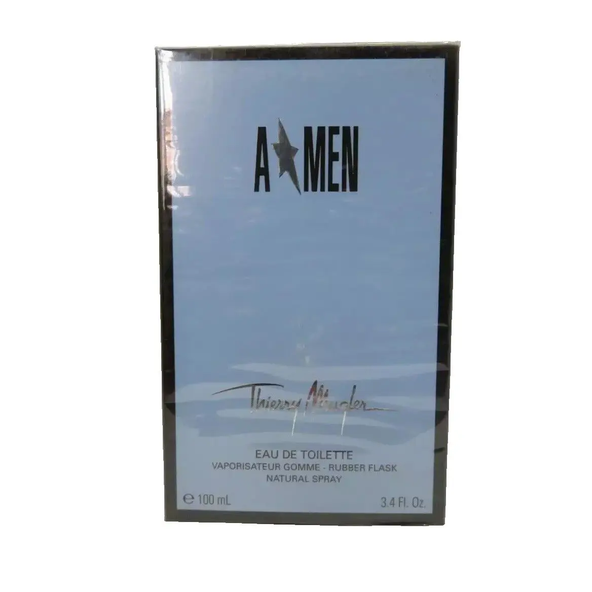A Men Thierry  Eau De Toilette Rubber Flask 3.4 oz/100 ml by Mugler
