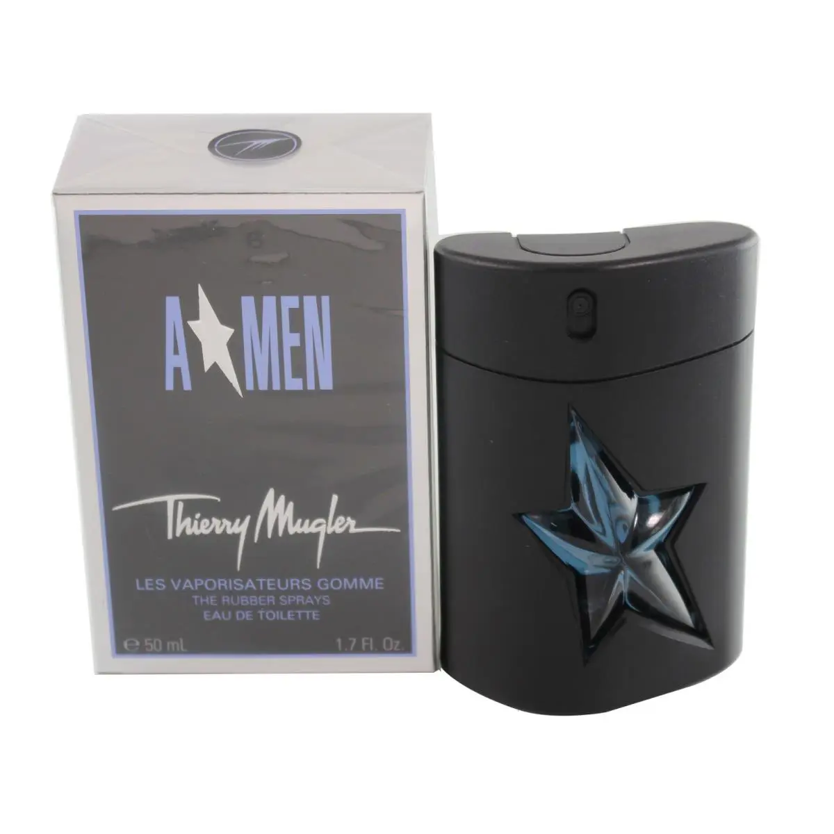 A Men BY Thierry  1.7/1.6 OZ Edt Spray Rubber For Men IN A Box by Mugler