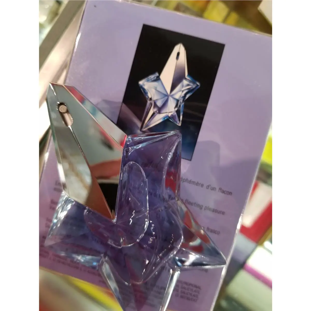 Angel by Thierry  Non Refillable Stars Edp Eau De Parfum .8 oz 25 ml Seal by Mugler