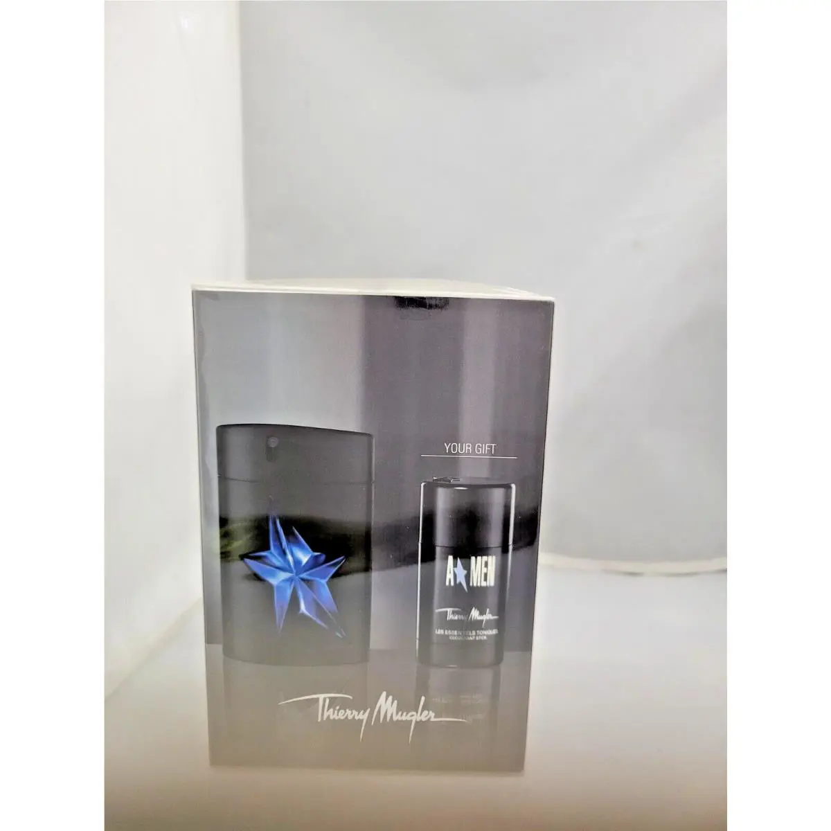 A Men by Thierry  2pc Set 3.4 FL Oz/ 100 ML Edt Spray+ Deodorant 2.7 Oz by Mugler