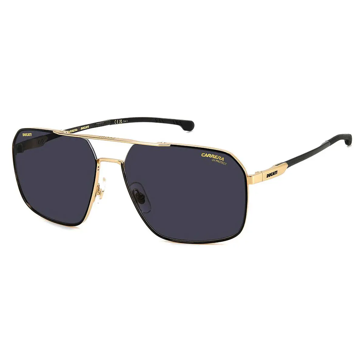 Carrera Carduc 038/S Sunglasses Men Gold Black 61mm
