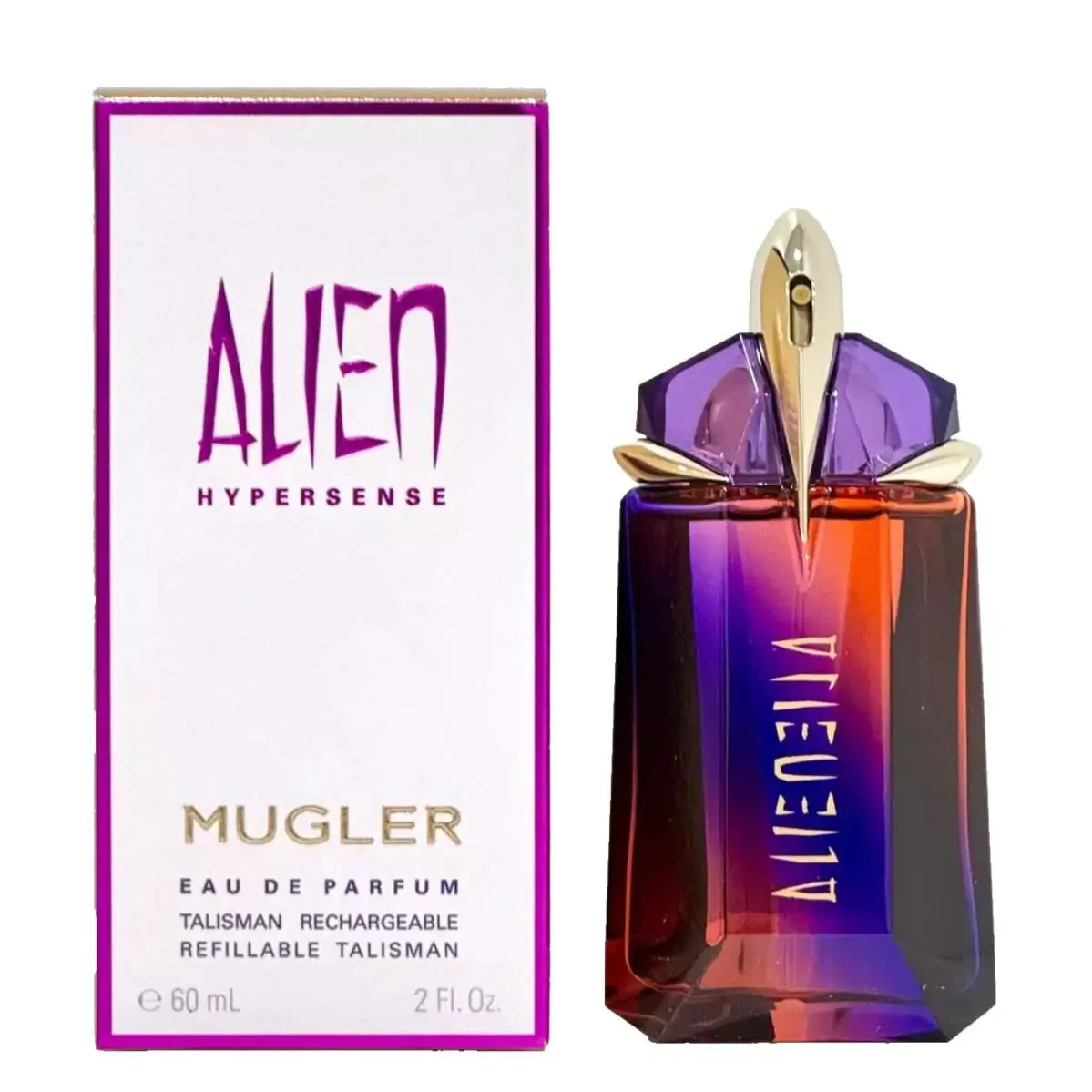 Alien Hypersense by Thierry  For Women 2.0 oz -60 ml Edp Refillable by Mugler