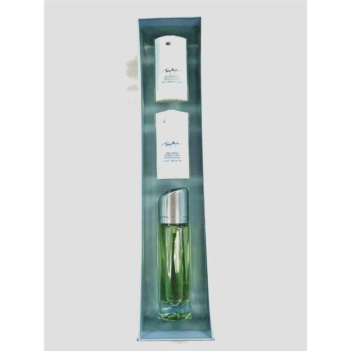 Angel Innocent Women Set- 2.6 oz Edp Spray 1.0 oz Body Milk + 0.8 oz Shower Gel by Mugler