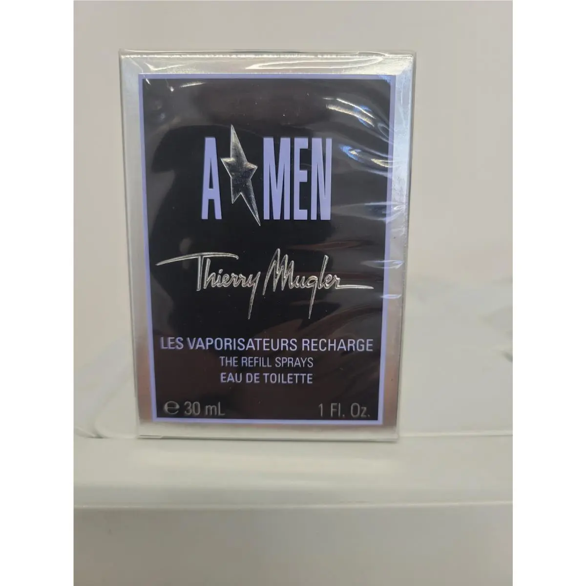 Angel A Men by Thierry  1oz 30ml The Refill Sprays Eau de Toilette Rare by Mugler
