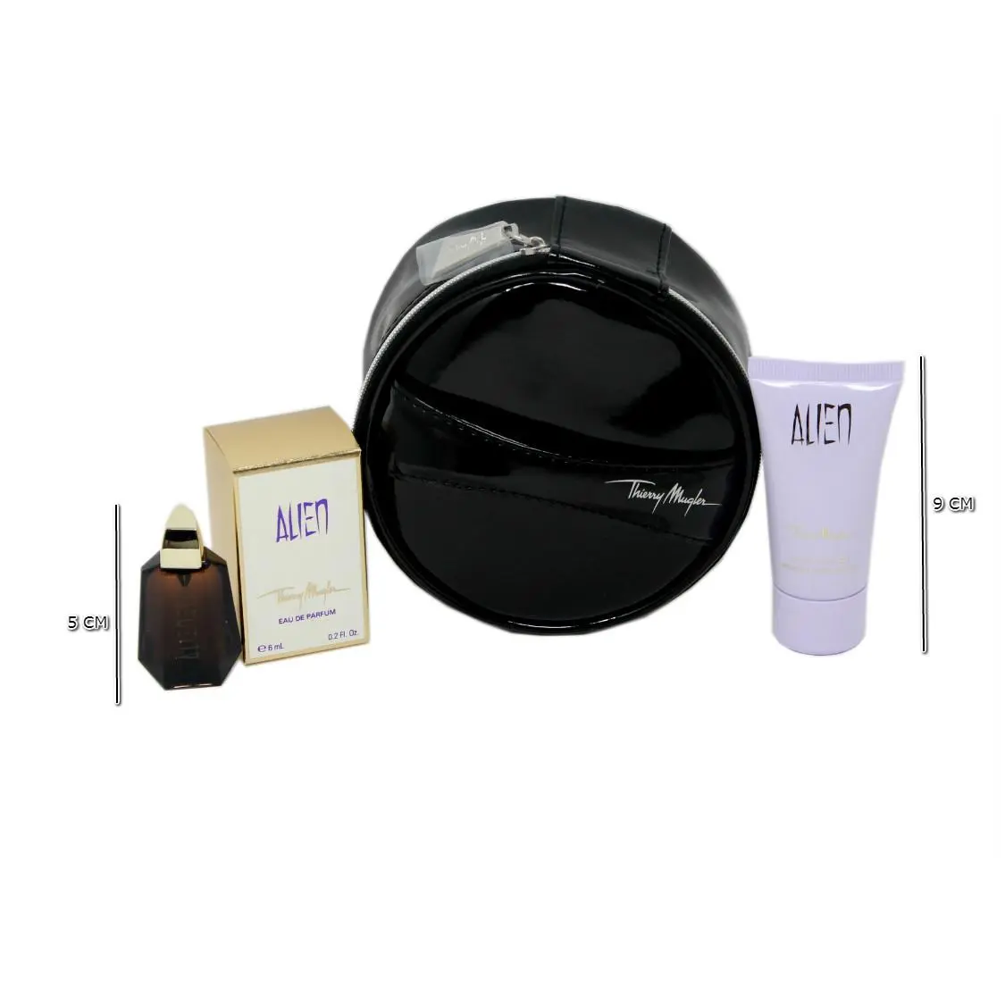 Thierry Mugler Alien Miniature Pouch Pack with Edp 6 Ml+body Lotion 30 ML