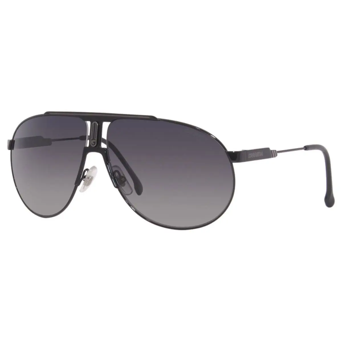 Carrera Panamerika65 KJ1 Dk Ruthenium Special Edition 65mm Pilot Sunglasses - Frame: Dark Ruthenium, Lens: Gray