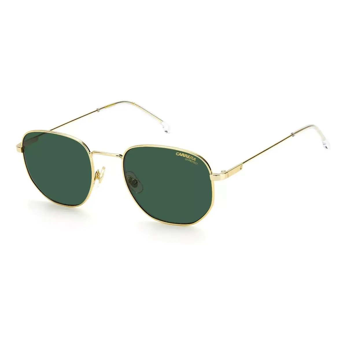 Sunglasses Carrera 2030T/S Pef QT Gold Green - Frame: Gold green, Lens: Green
