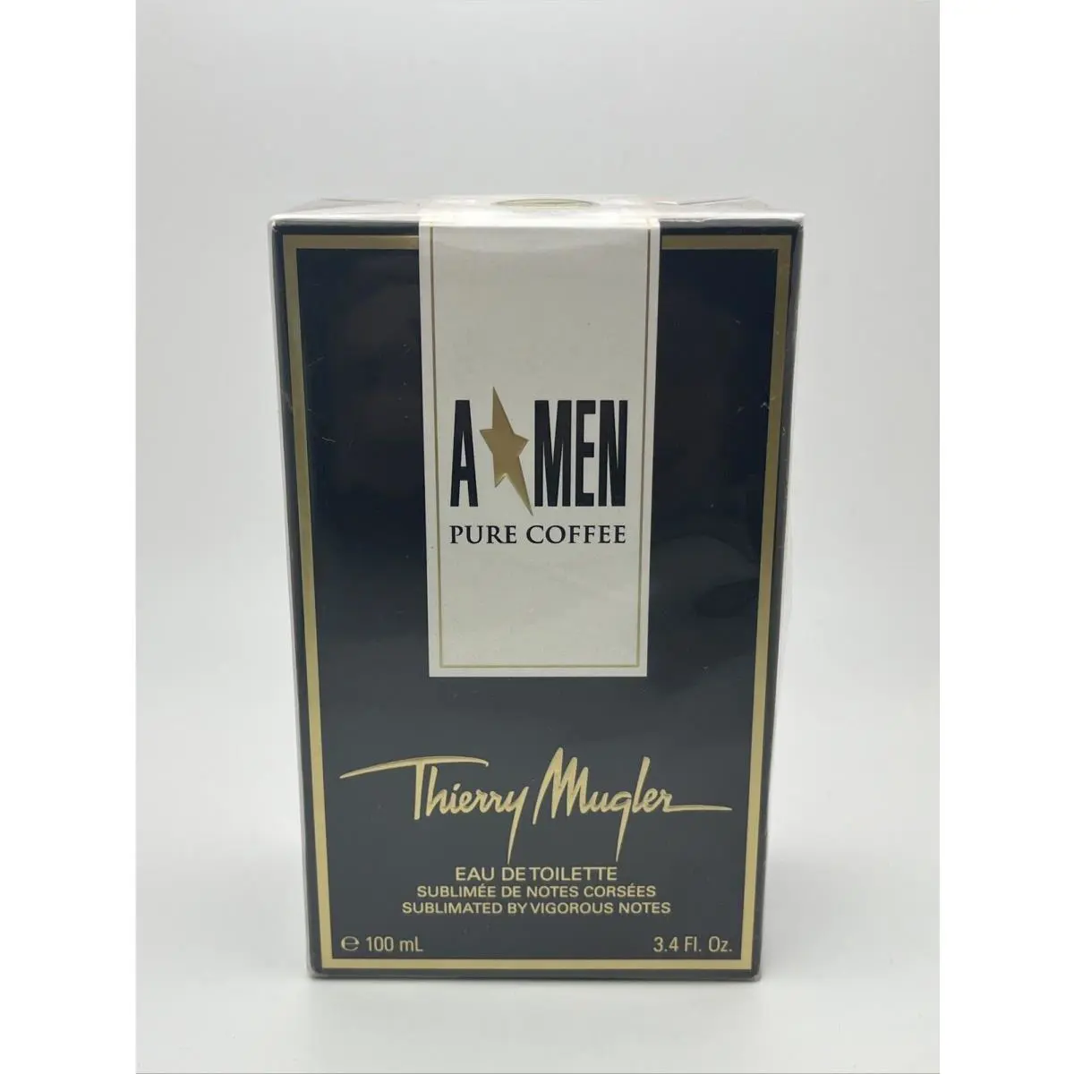 Thierry  A Men Pure Coffee Eau De Toilette Spray 3.4 oz B5 by Mugler