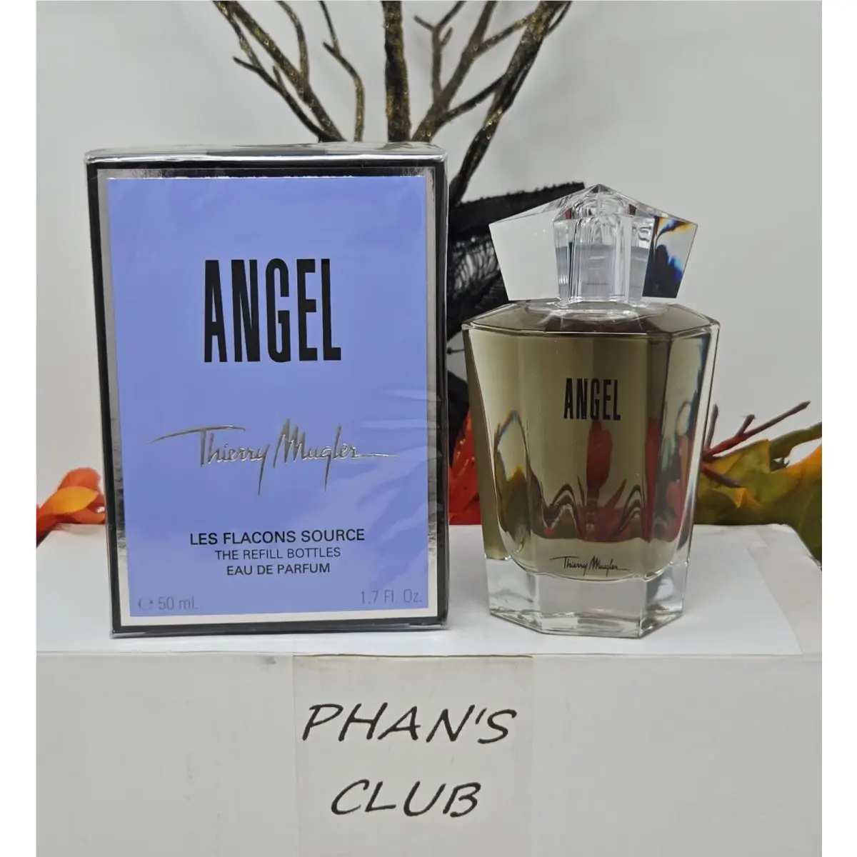 Thierry  Angel Refill Bottle 1.7oz Edp Oriental Vanilla Perfume For Women by Mugler