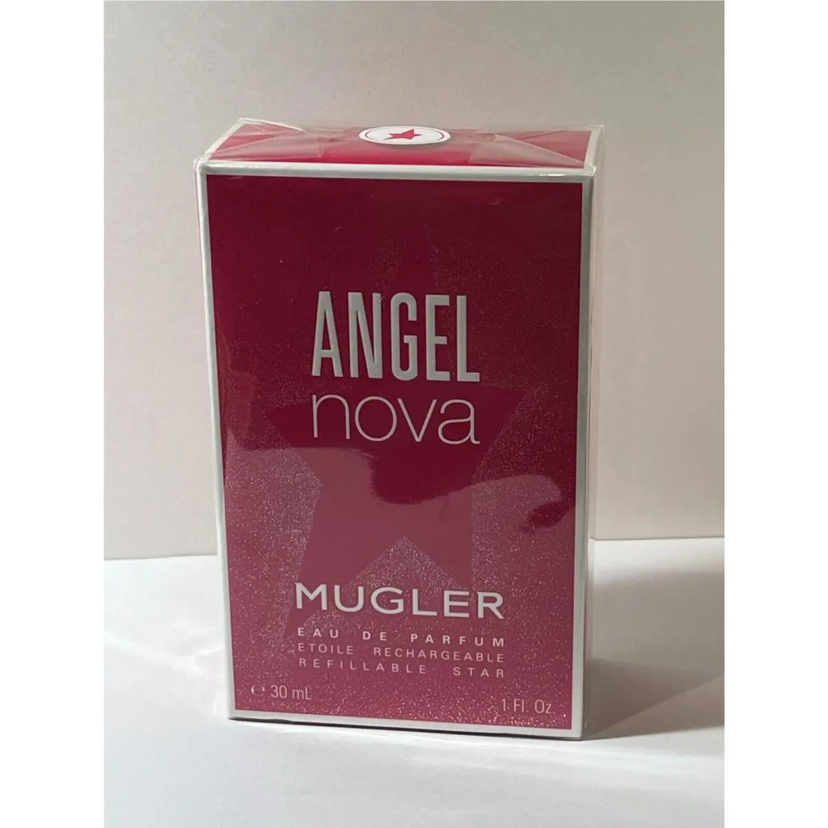 Angel Nova 1 oz 30ml Eau De Parfum Refillable Star Perfume Spray by Mugler