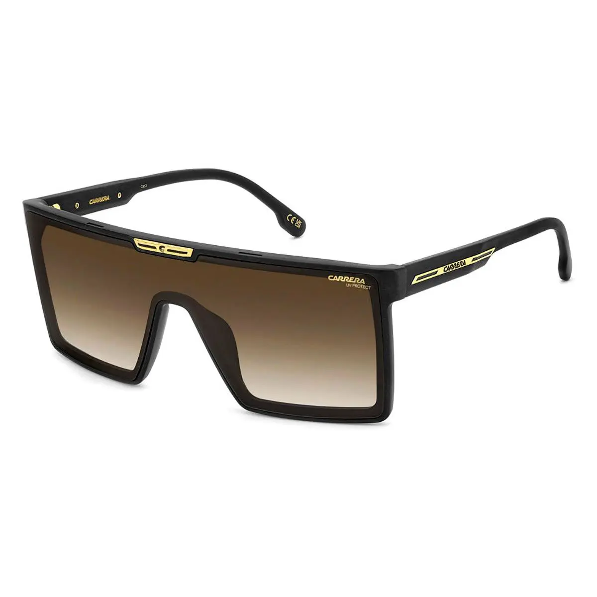 Carrera Victory C 07/S Sunglasses Male Matte Black 99mm - Frame: Matte Black, Lens: Black Brown Green Antireflex