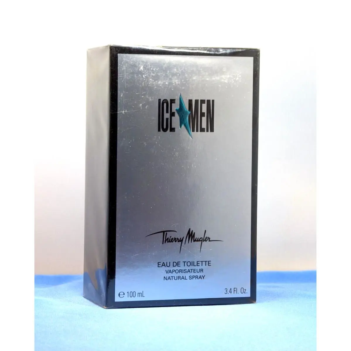Thierry  Ice Men 3.4 fl oz - Made in France - Old Formula by Mugler