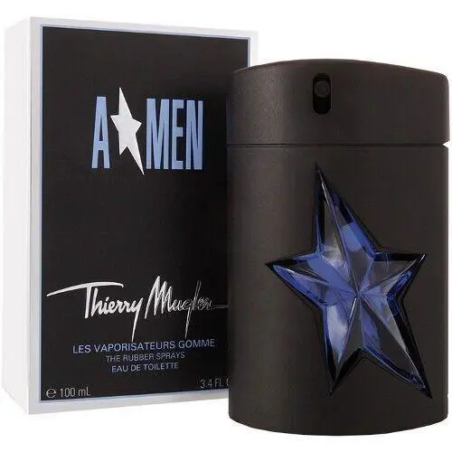 Angel Thierry  A Men A Men 3.4 oz 100 ml Edt Spray For Men Rubber Sprays by Mugler