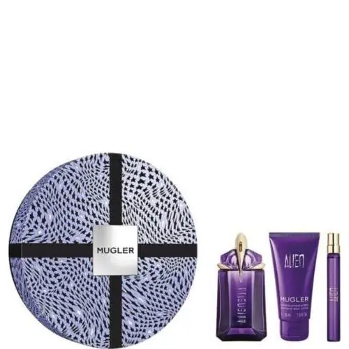 Alien  3 Piece Set Eau de Parfum 2 Oz/ 60 ml Spray/body Lotion / Mini by Mugler
