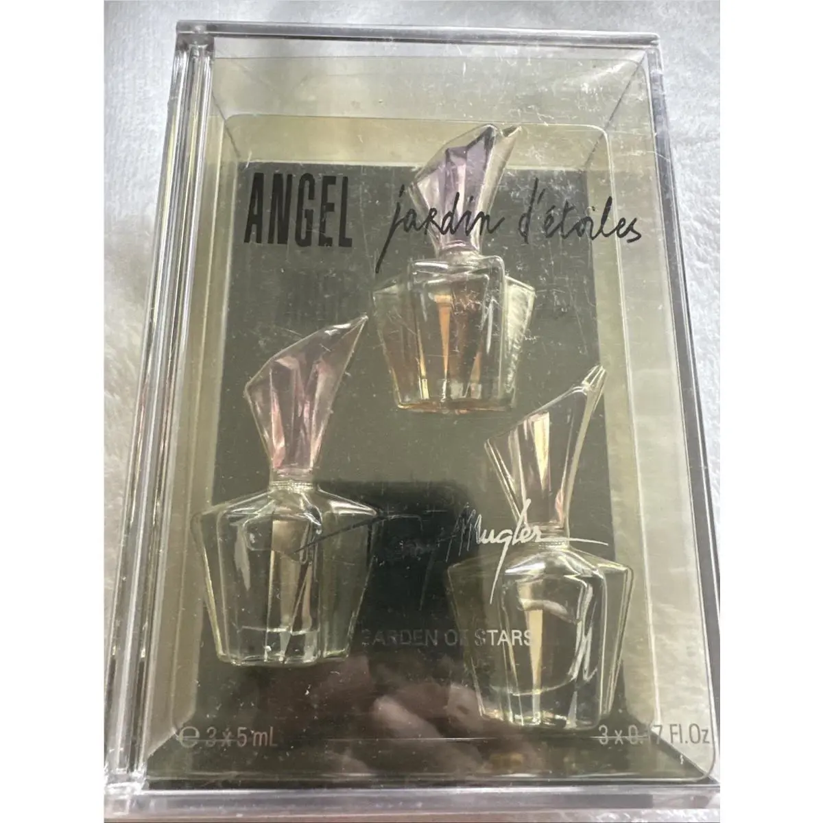 Thierry  Lys Pivoine Violette 3X5ml Edp Sprays Discontinue by Mugler