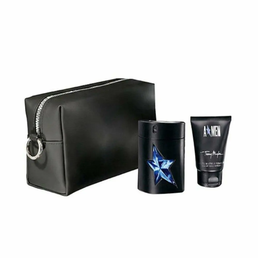 Thierry  Angel Men Gift Set with Travel Bag by Mugler