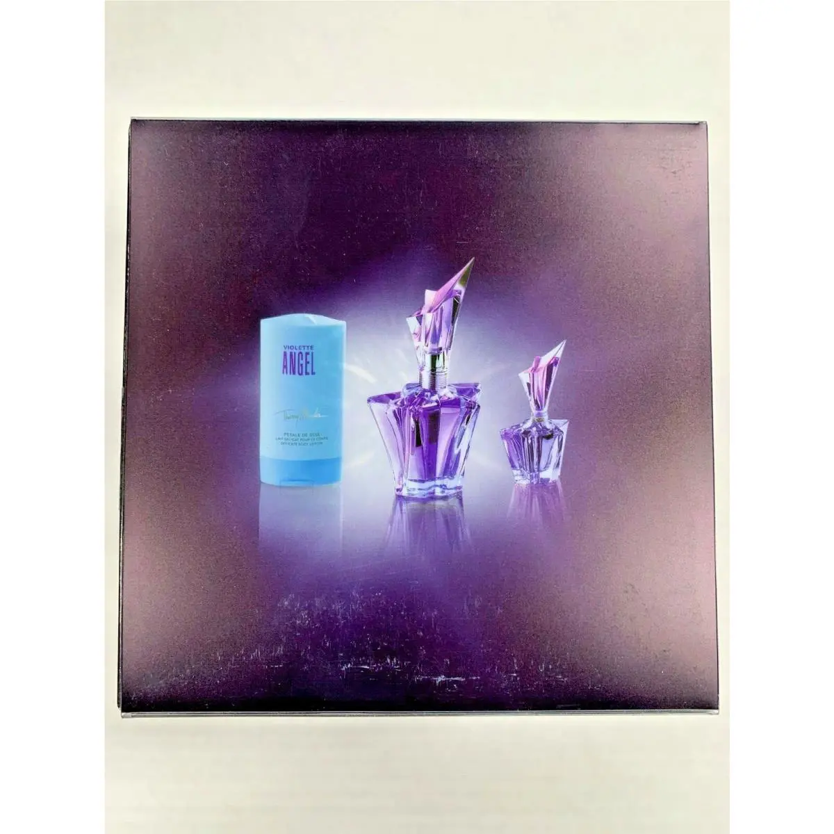 Angel Violet by Thierry  Eau DE Parfum Spray Refillable .85 OZ Body Loti by Mugler
