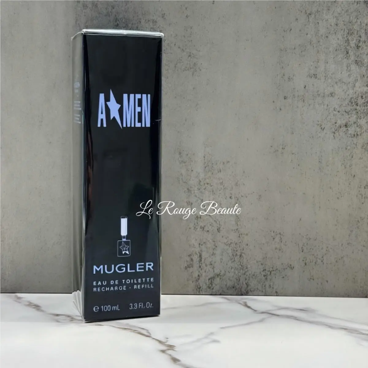 Thierry Mugler A Men Eau De Toilette Recharge Refill For Men - 3.3 Oz / 100 ml