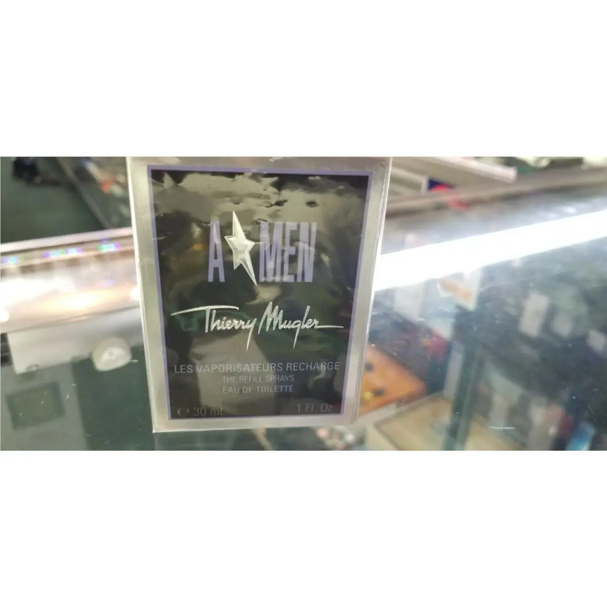 Angel A Men by Thierry  1oz 30ml The Refill Sprays Eau de Toilette Rare by Mugler