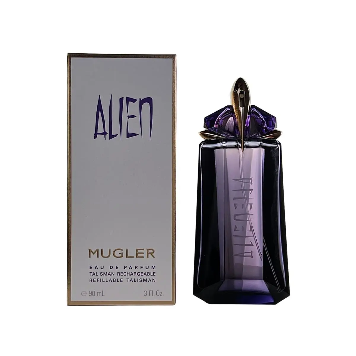 Alien Eau De Parfum Spray By Thierry  - Refillable - 3 Oz / 90 Ml by Mugler