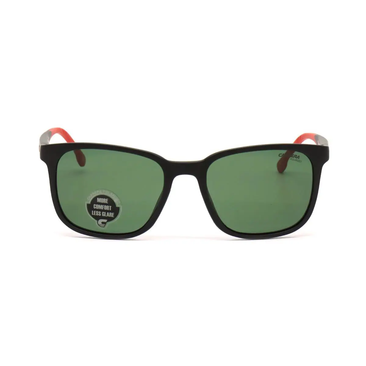 Carrera 8046/s 003 54mm Matte Black Green Polarized Unisex Sunglasses