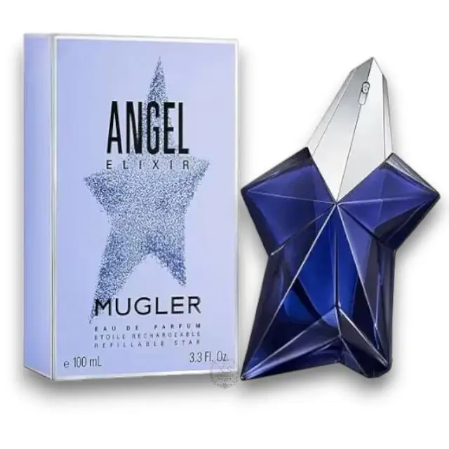Angel by Thierry  Eau DE Parfum 3.3 oz Refillable Star Women se by Mugler