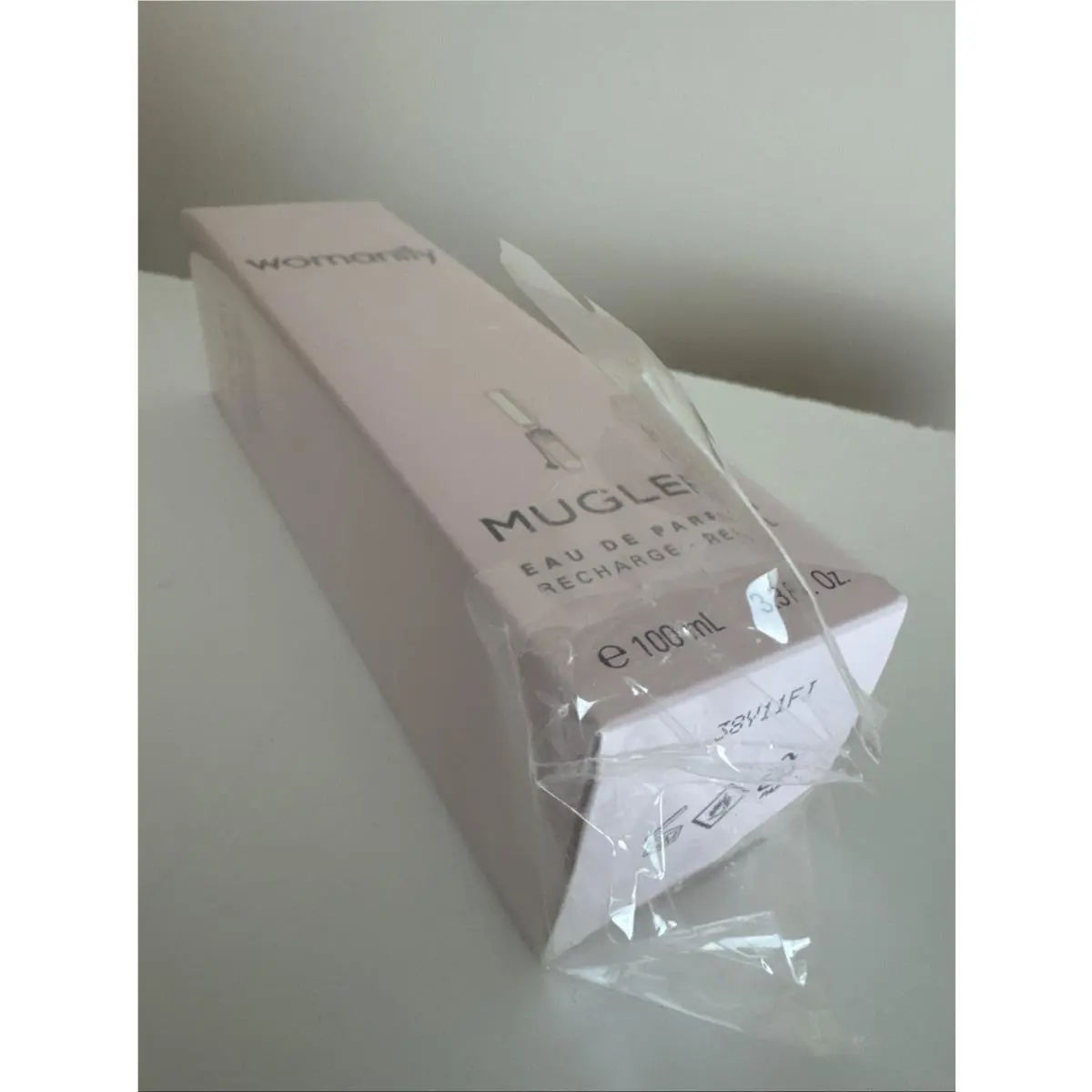 Womanity Refill/recharge Eau de Parfum 3.3oz/100ml Tear Plastic by Mugler