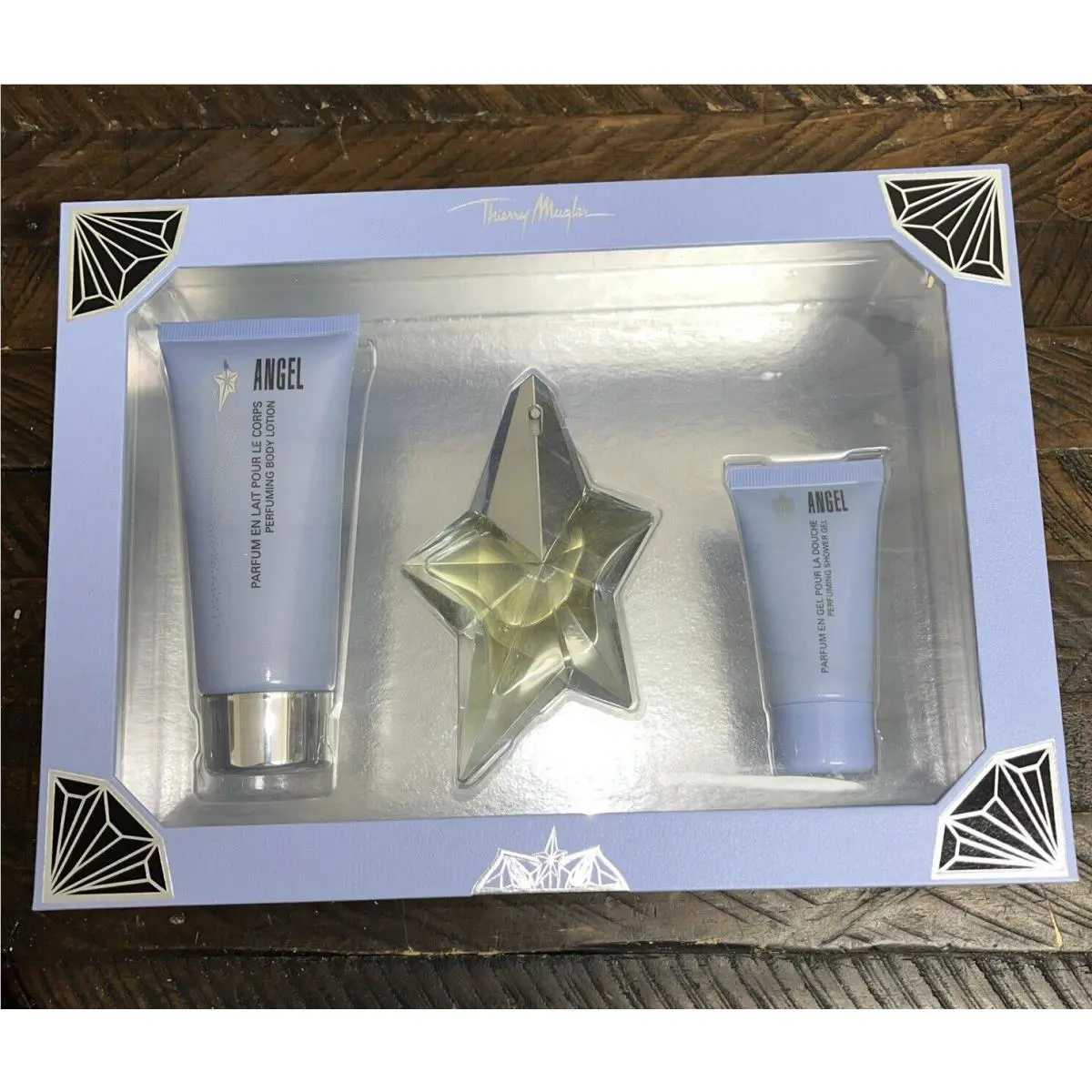 Thierry  Angel Edp 25mL Refillable Perfume 3 Piece Gift Set by Mugler