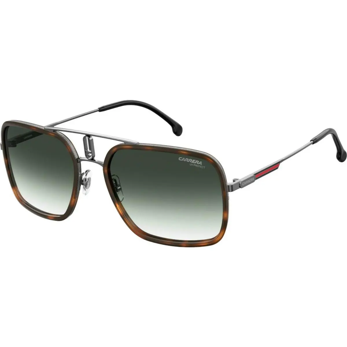 Carrera Mens Sunglasses 1027/S EKP9K Ruthenium Havana Green Gradient