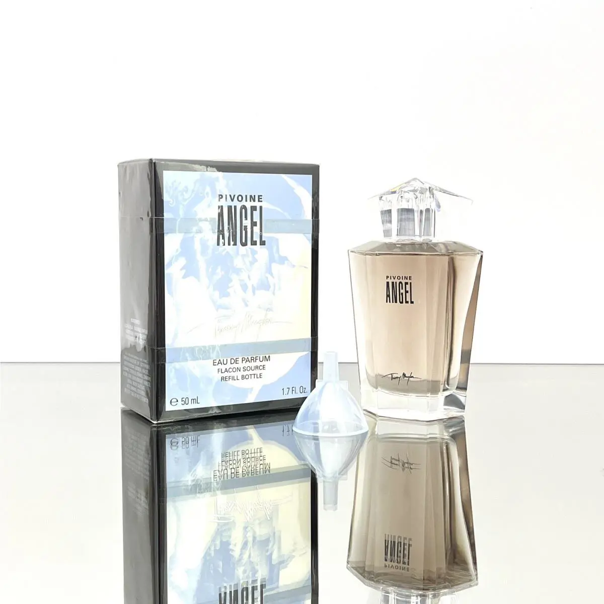 Pivoine Angel by Thierry  Women Edp 1.7oz- 50ml Splash Refill BT08 by Mugler