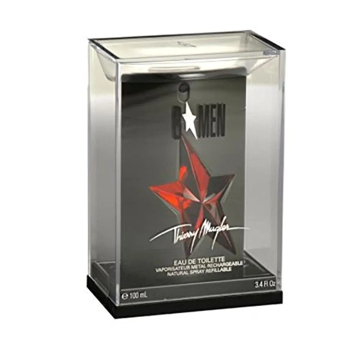 Men B Men by Thierry  3.4 Oz- 100ml Collector`s Edition/ Metal Flask /nib by Mugler