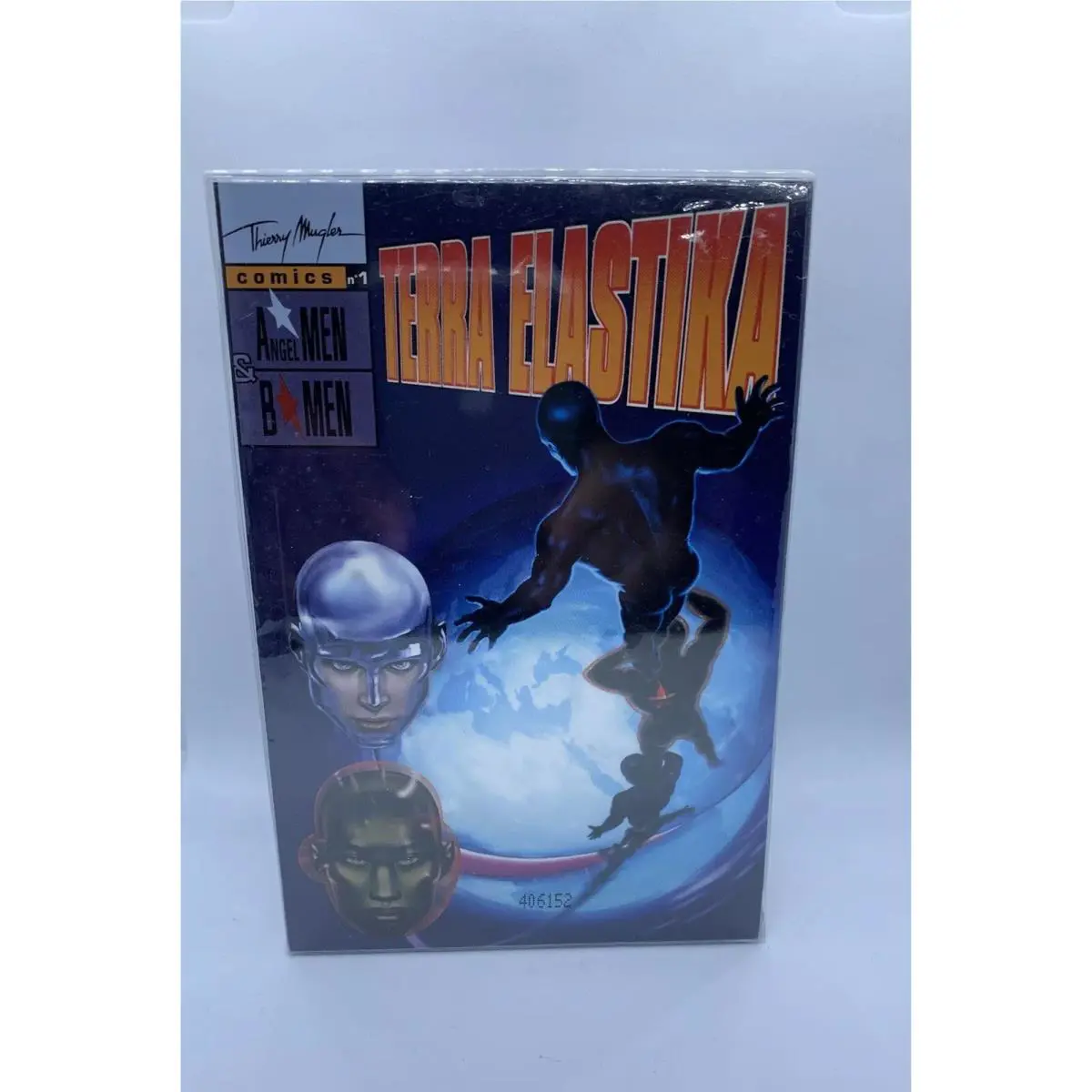 Men B Men by Thierry  3.4 Oz- 100ml Collector`s Edition/ Metal Flask /nib by Mugler